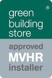 We install for all the top MVHR suppliers and recommend the Green Building Store